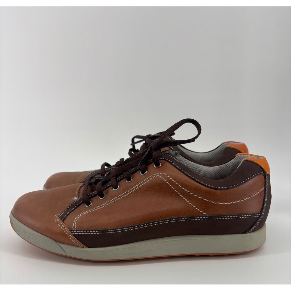 FootJoy Contour Casual Golf Shoes Men's 9 Brown Leather Spikeless 54222